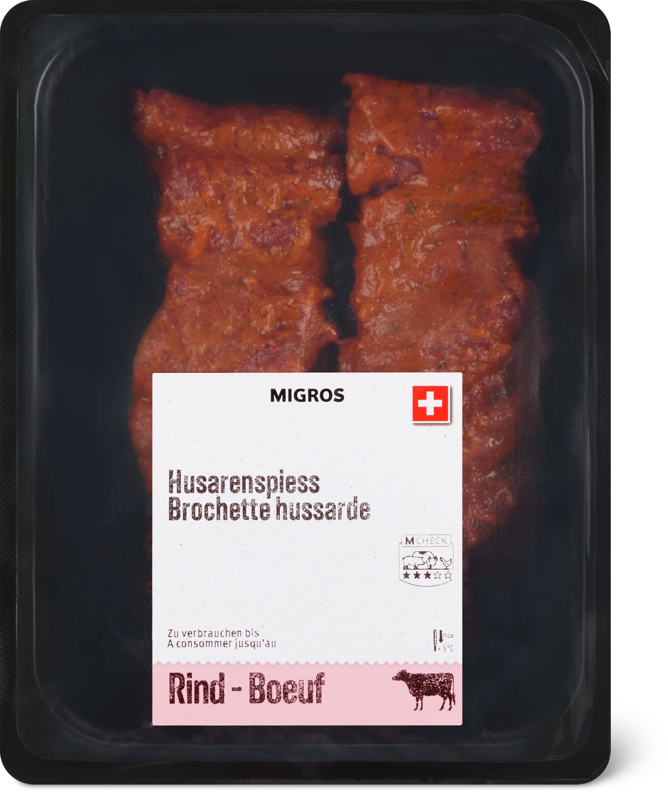 Migros Spiedini alla ussara di manzo 100g